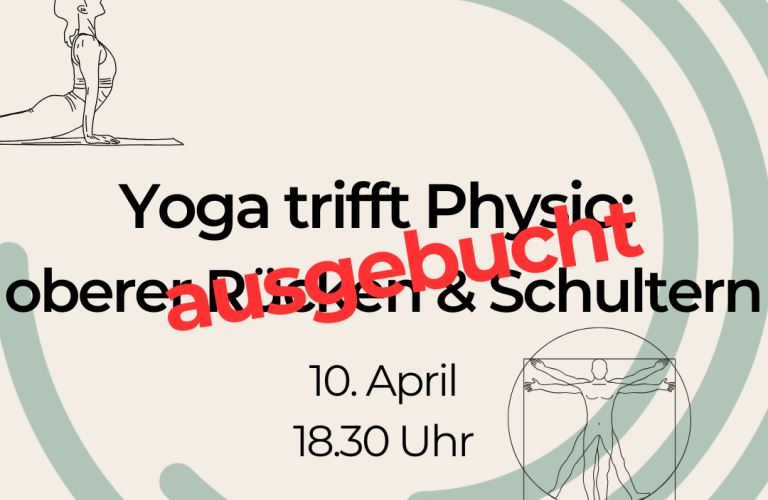 Yoga trifft Physio: oberer Rücken & Schultern mit Vera (AUSGEBUCHT)
