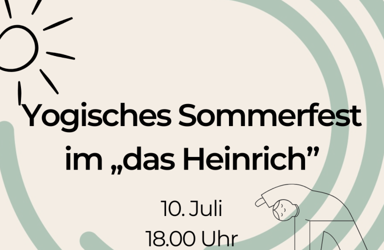 Yogisches Sommerfest im DAS HEINRICH